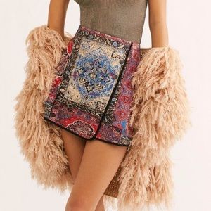 Free People quilted skirt